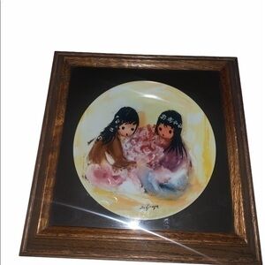 De Grazia Spring Blossoms Blossoms plate